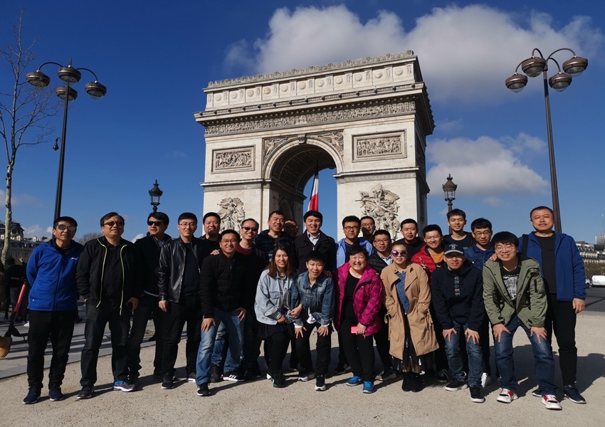 2019年尊龙抖圈官网集团优良员工欧洲之旅